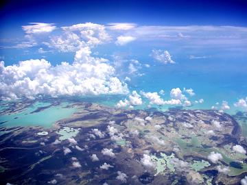 Over the Bahamas 1